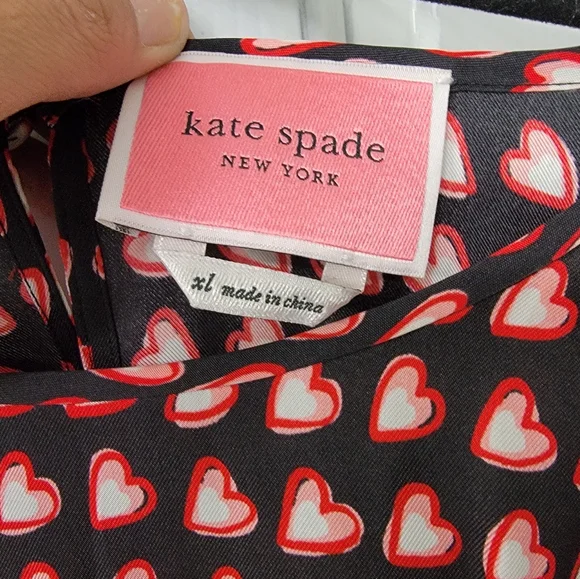 Kate Spade Waverly Hearts Dress - Picture 2 of 5